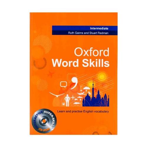 وزیری Oxford Word Skills Intermediate+CD