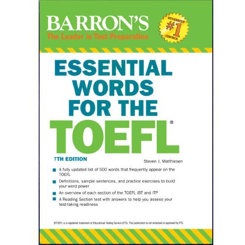 Essential Words For the TOEF-7th Ed