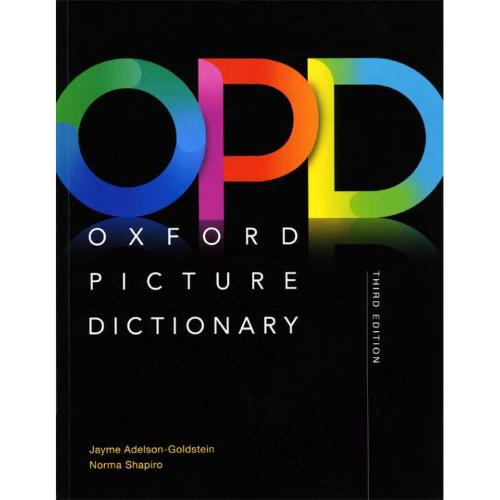 Oxford Picture Dictionary 3rd+CD وزیری سخت