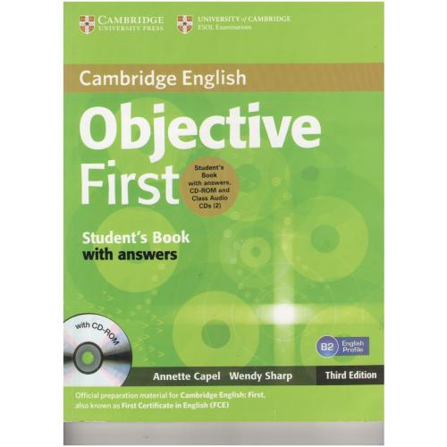 Objective First FCE (SB+EB+For Schools)+3CD