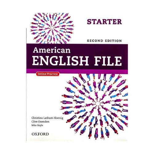 American English File Starter 2nd SB+WB+DVD