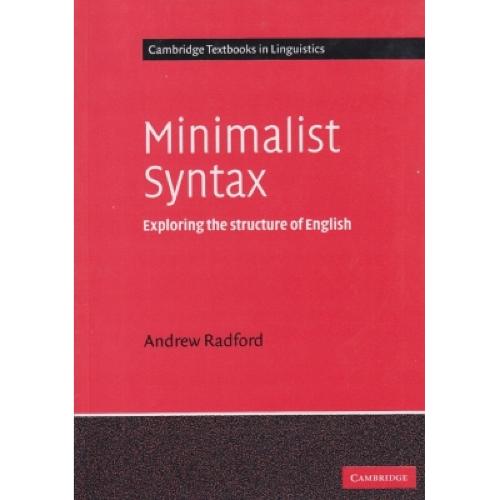 Minimalist Syntax
