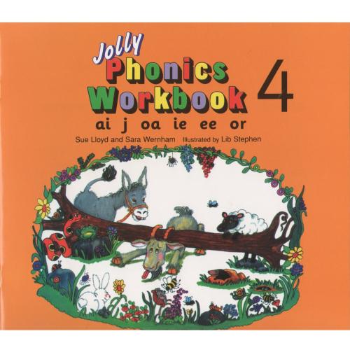 Jolly Phonics Workbook 4