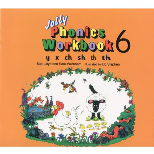 Jolly Phonics Workbook 6