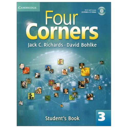 Four Corners (3) SB+WB+CD mp3 & CD ROMج