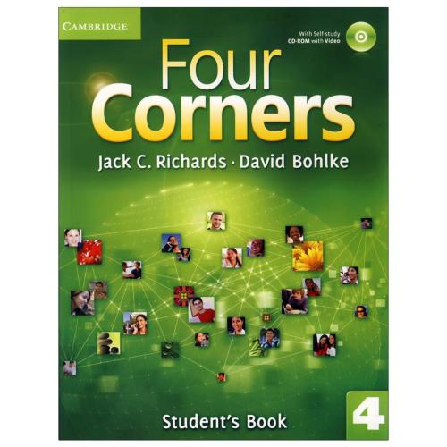 Four Corners (4) SB+WB+CD mp3 & CD ROMج