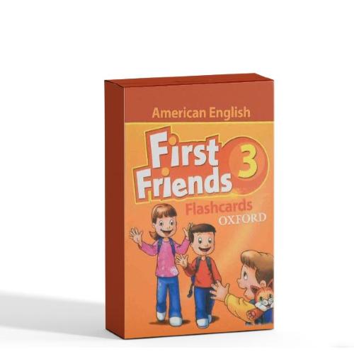 American First Friends 3 Flash Cards