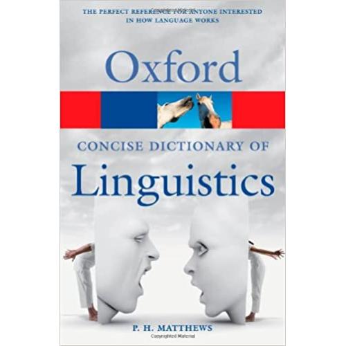 Oxford Concise Dictionary of Linguistics