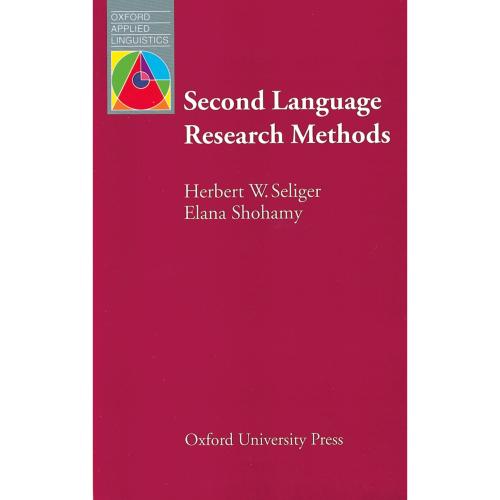 Second Language Research Methods