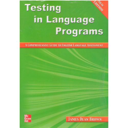 Testing in Language programs جیمز دین برون