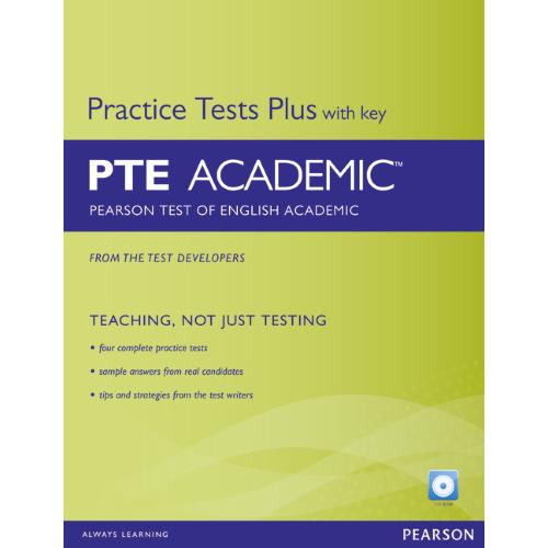 Practice Tests plus PTE Academic+CD