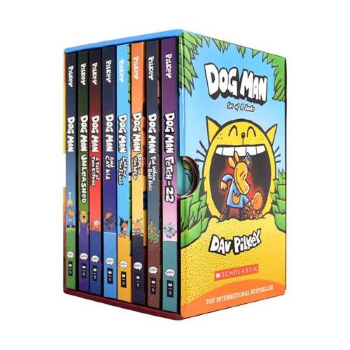 Dog Man Series (1-8)-Packed- Full Text