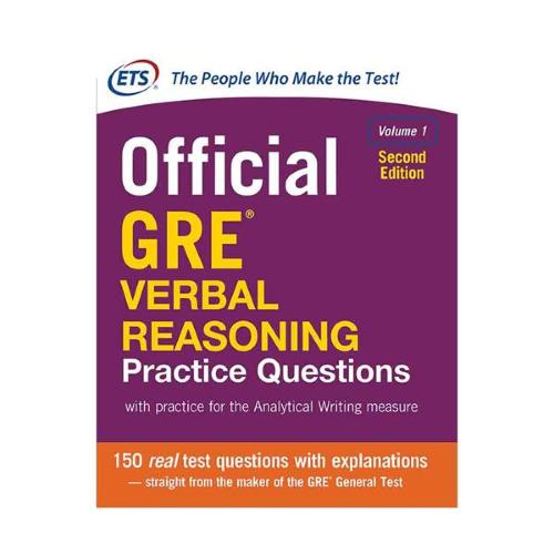 Official GRE Verbal Reasoning 2nd