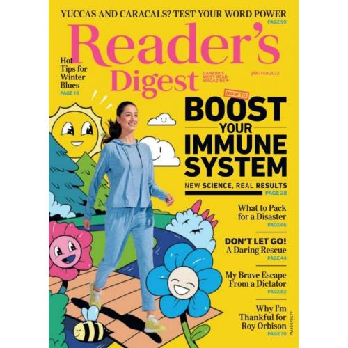 مجله انگلیسی Reader's Digest-Boost your Immune Feb 2022