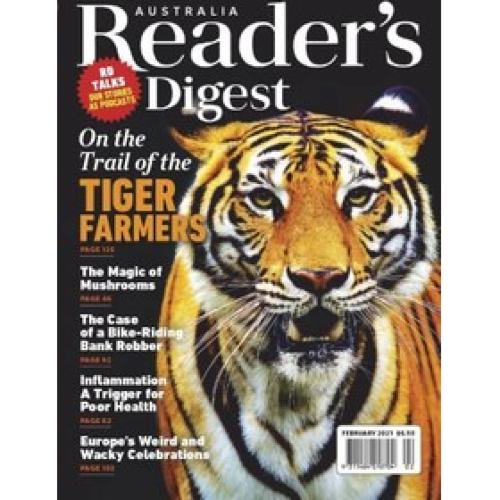 مجله انگلیسی Reader's Digest-On the Trail Feb 2021