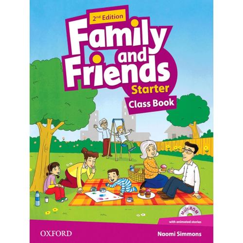 Family and Friends Starter 2nd SB+WB-QR وزیری